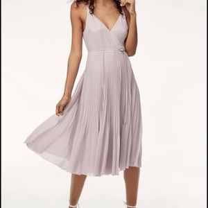 Aritzia beaune dress lilac